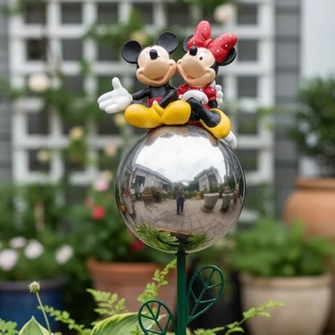 Mickey & Minnie Gazeball Stakes (Set of 3) - Click to enlarge