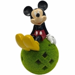 Mickey Mouse Sitting on Garden Ball