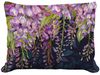 Midnight Garden Wisteria Outdoor Pillow