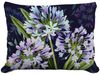 Midnight Garden Lilies Outdoor Pillow