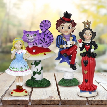 Mini Alice Wonderland Fairytale (Set of 4) - Click to enlarge