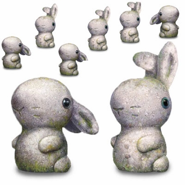 Mini-Bunnies (Set of 8) - Gnomeo & Juliet - Click to enlarge