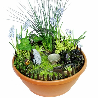 Miniature Garden Gnome Kit - Click to enlarge