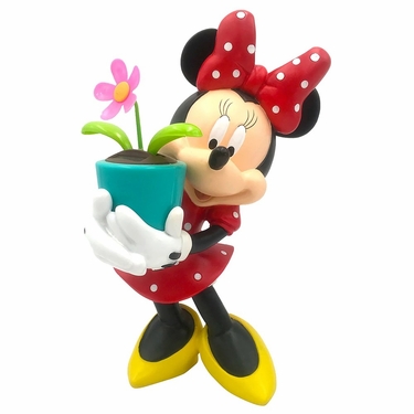 Minnie Mouse w/Solar Dancing Flower - Click to enlarge