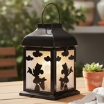 Minnie Solar Metal Lantern