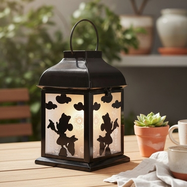Minnie Solar Metal Lantern - Click to enlarge