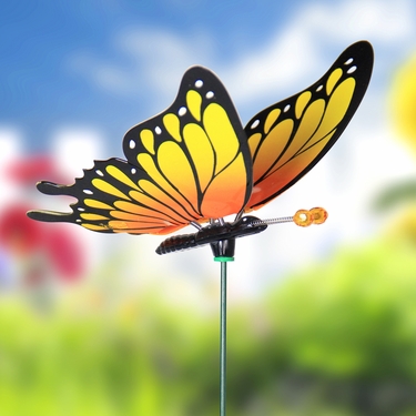Large Monarch Butterfly Garden Stakes (Set of 6) - Click to enlarge