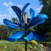 Montana Starburst Wind Spinner - Blue