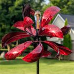 Montana Starburst Wind Spinner - Red