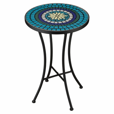 Mosaic Indigo Plant Stand - Click to enlarge