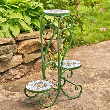 Mosaic Plant Stand - Sydney - Click to enlarge