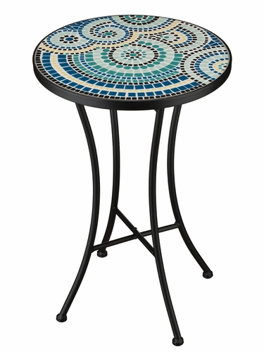 Mosaic Ripple Plant Stand - Click to enlarge