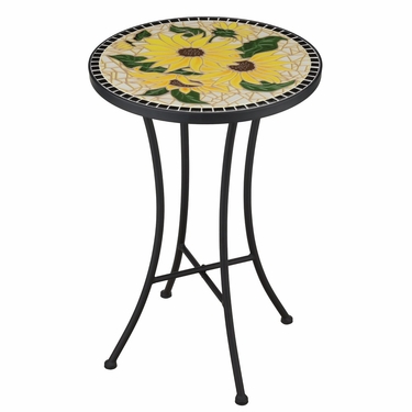 Mosaic Sunflower Plant Stand - Click to enlarge