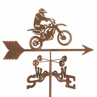 Motocross Motorcycle Weathervane - Click to enlarge
