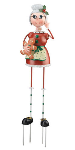 Mrs. Claus Garden Decor - Click to enlarge