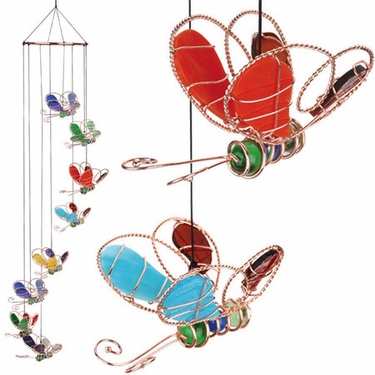 Butterfly Spiral Suncatcher - Click to enlarge