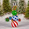 73" Christmas Tower Entrance Flank Decor (Multicolor)