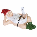 Naked Rain Gauge Lawn Gnome Naked Rain Gauge Lawn Gnome