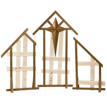 Nativity Display Creche - Click to enlarge