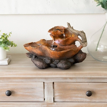 Nature's Embrace Tabletop Fountain - Click to enlarge