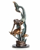 "Ocean Explorers" Mermaid & Turtles Sculpture