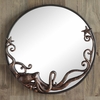 Octopus Round Wall Mirror