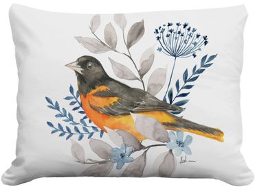 Oriole Bird Outdoor Pillow - Click to enlarge