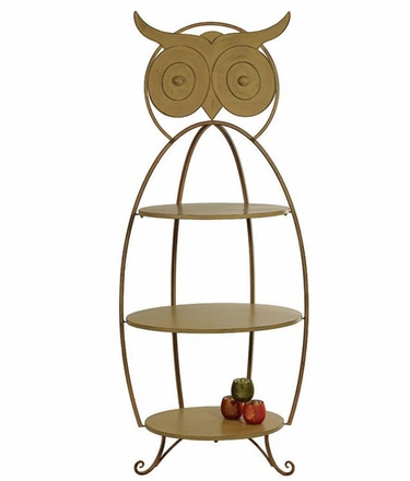 Owl Shelf Display Stand - Click to enlarge