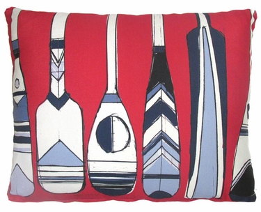 Paddles Outdoor Pillow - Click to enlarge