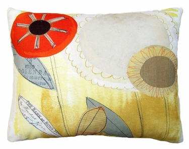 Paper Garden 3 Outdoor Pillow - Click to enlarge