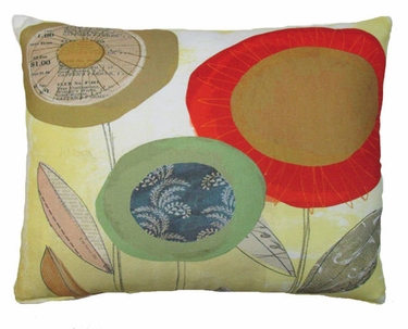 Paper Garden 5 Outdoor Pillow - Click to enlarge