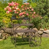  Parisian 3-Tier Flower Cart - Copper Bronze