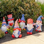 Patriot Garden Gnomes (Set of 6)