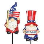 Patriotic Gnome Pot Stakes (Set of 2) Patriotic Gnome Pot Stakes (Set of 2)