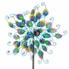 Peacock Feather Wind Spinner