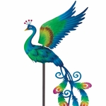 Peacock Jiggly Garden Stake Peacock Jiggly Garden Stake