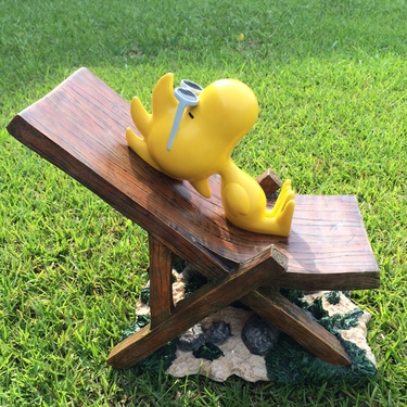 Peanuts Woodstock Sunbathing Statue - Click to enlarge