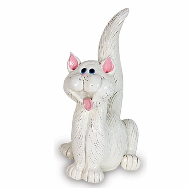 White Cat Statue - Click to enlarge