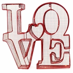 Philly "Love" Iron Wall Decor