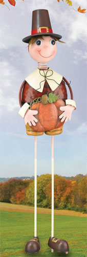 Pilgrim Boy Garden Decor - Click to enlarge