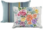 Pillow Bundle: Azure Bay + Lush Bouquet