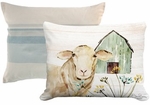 Pillow Bundle: Magnolia Stripe + Sheep Barn