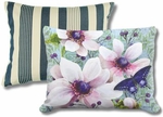 Pillow Bundle: Marina Stripe + Anemone Trio