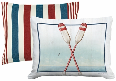Pillow Bundle: Stars + Stripes + Rowing Oars - Click to enlarge