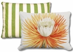 Pillow Bundle: Summer Palms Stripe + Cactus Blossom