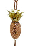 8.5 Pineapple Rain Chain - Copper
