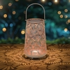 Pink Pastel Shadow Solar Lantern (Set of 2)