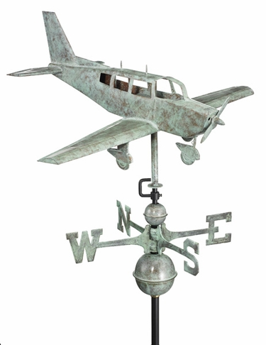 Piper Airplane Weathervane - Click to enlarge