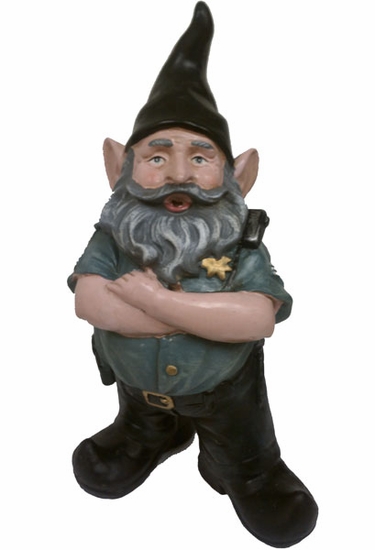 Police Gnome - Click to enlarge