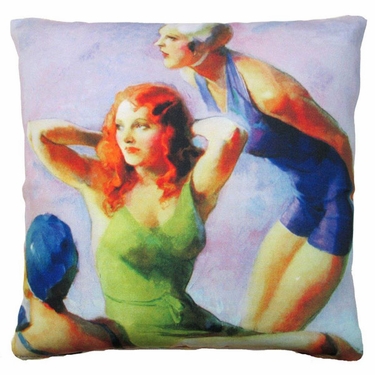 Poolside Outdoor Pillow - Click to enlarge